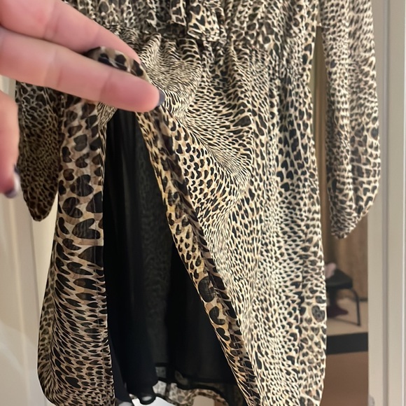 TopShop Animal print dress - Picture 3 of 5